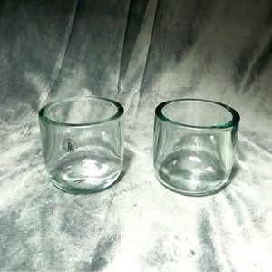 "Handmade Quality" glass / vase ?Ikea line? heavy glass